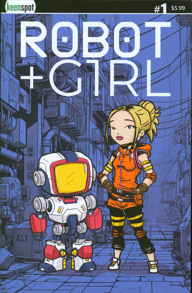 ROBOT + GIRL #1 CVR A MIKE WHITE