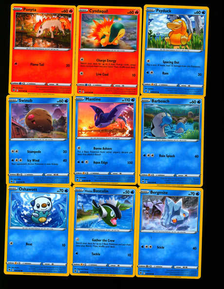 2022 Pokemon Astral Radiance Common Bundle 40 Cards Total