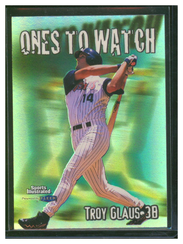 1999 Fleer Sports Illustrated Baseball Troy Glaus 7 of 15 OW