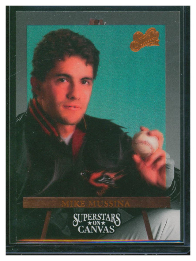 1993 Leaf Studio Baseball Mike Mussina 4 of 10
