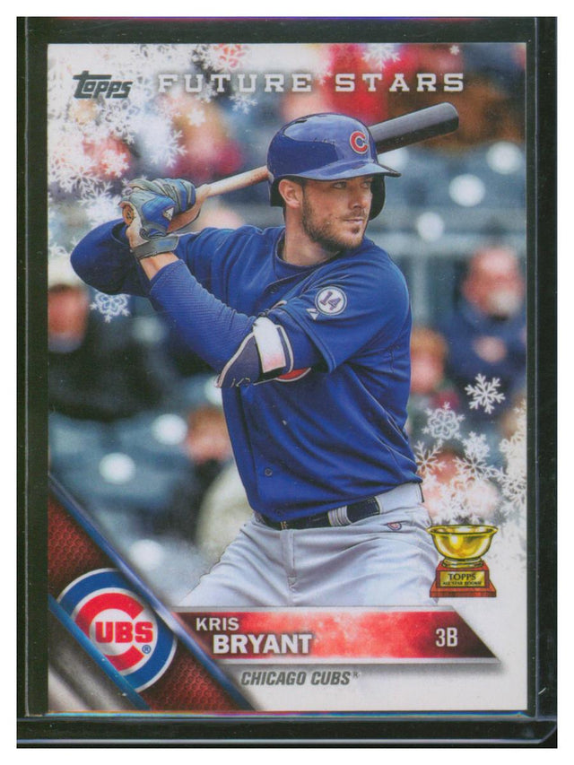 2016 Topps Walmart Baseball Holiday Kris Bryant HMW58
