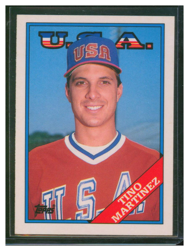 1988 Topps Traded Baseball Tino Martinez 66T