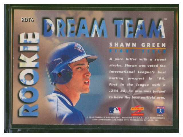 1995 Score Rookie Dream Team Baseball Shawn Green RDT6