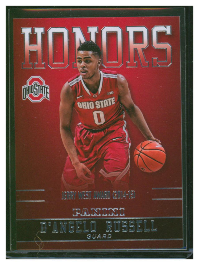 2015 Panini Ohio State Buckeyes Team Collection Honors D'Angelo Russel DR-OSU