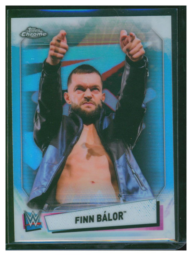 2021 Topps Chrome WWE Refractor Finn Balor 82