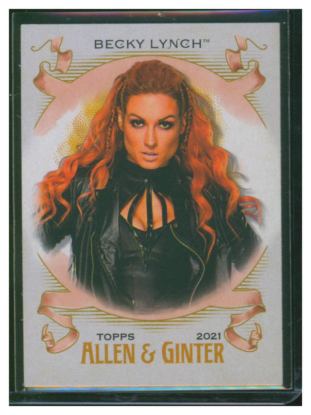 2021 Topps WWE Allen and Ginter Becky Lynch AG-5