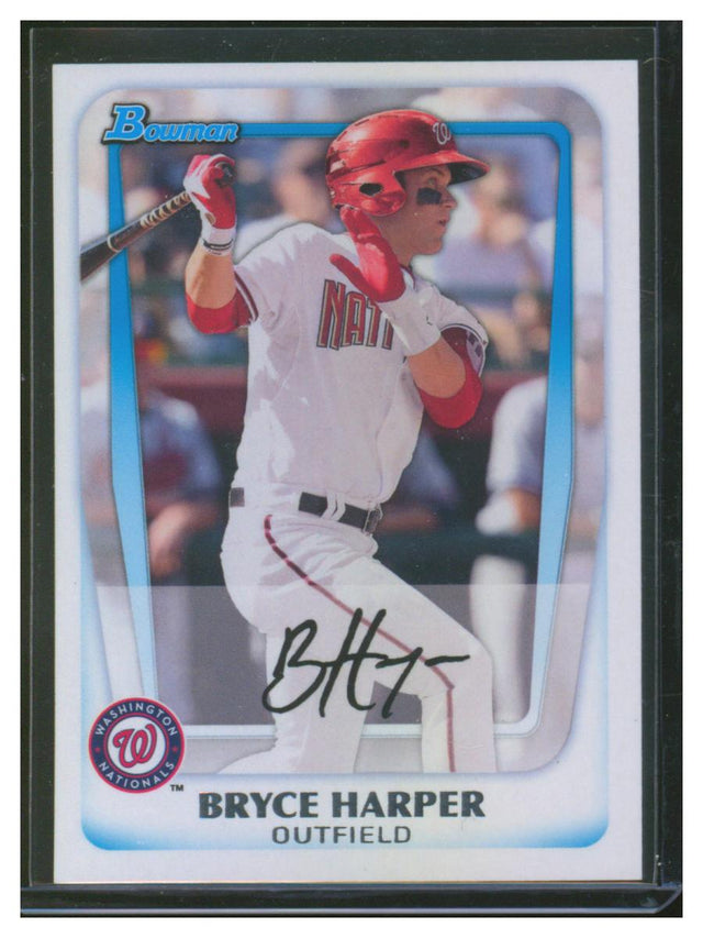 2019 Bowman Baseball Iconic Bryce Harper ICR-28