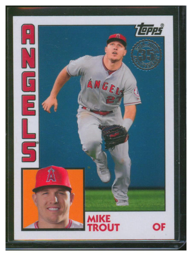 2019 Topps Archives Baseball Mike Trout T84-41