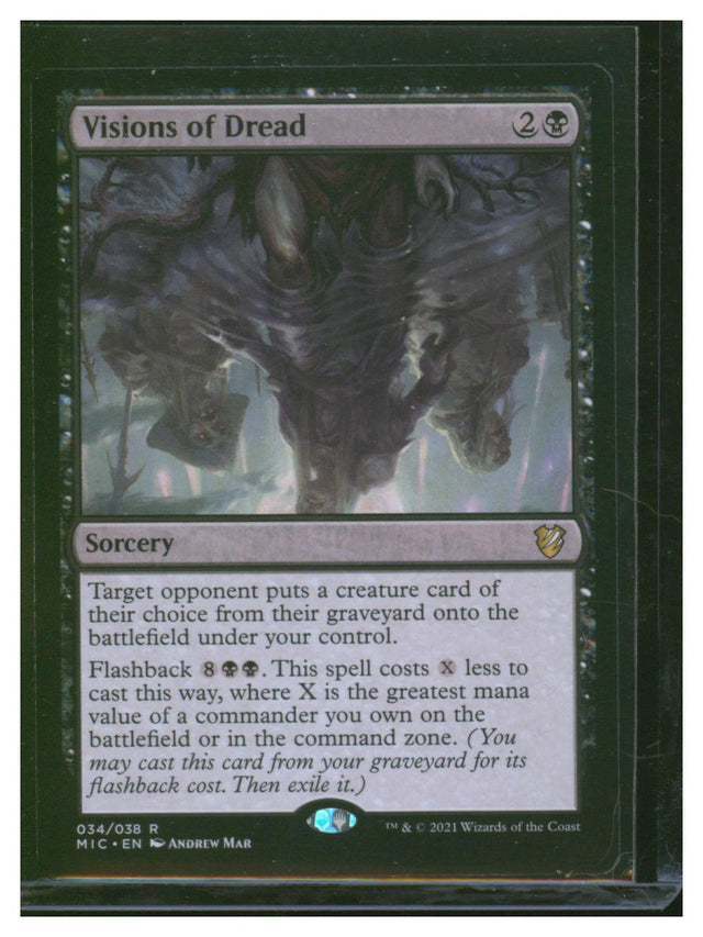 2021 Magic the Gathering Midnight Hunt Visions of Dread