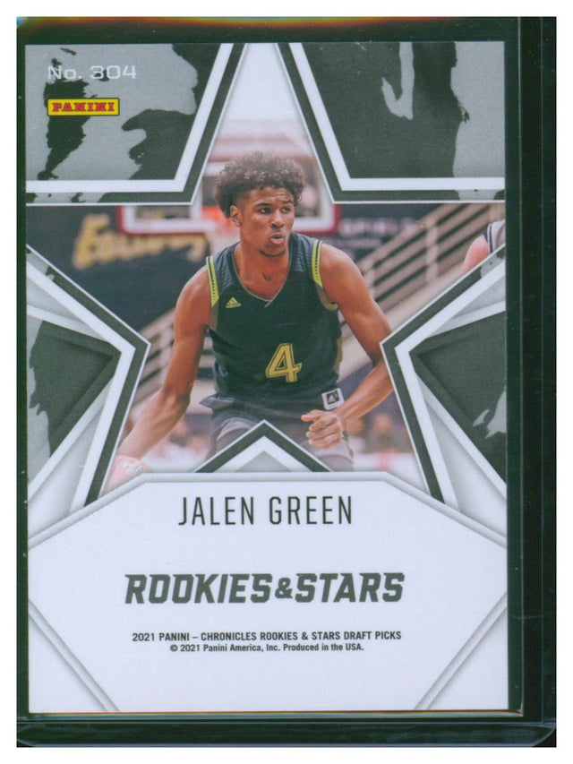 2021 Chronicles Basketball Rookies and Stars Jalen Green 304