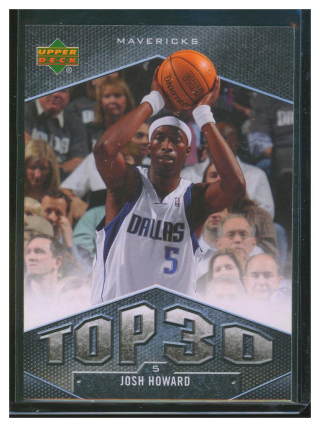 2007 NBA Upper Deck Top 30 Josh Howard UT-17