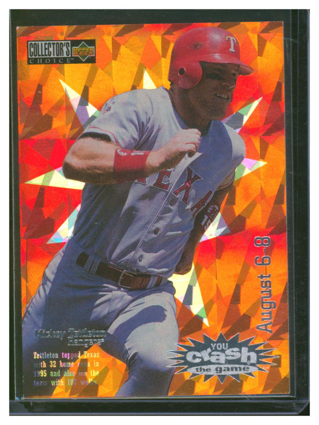 1996 Collector's Choice Baseball Mickey Tattleton CG29