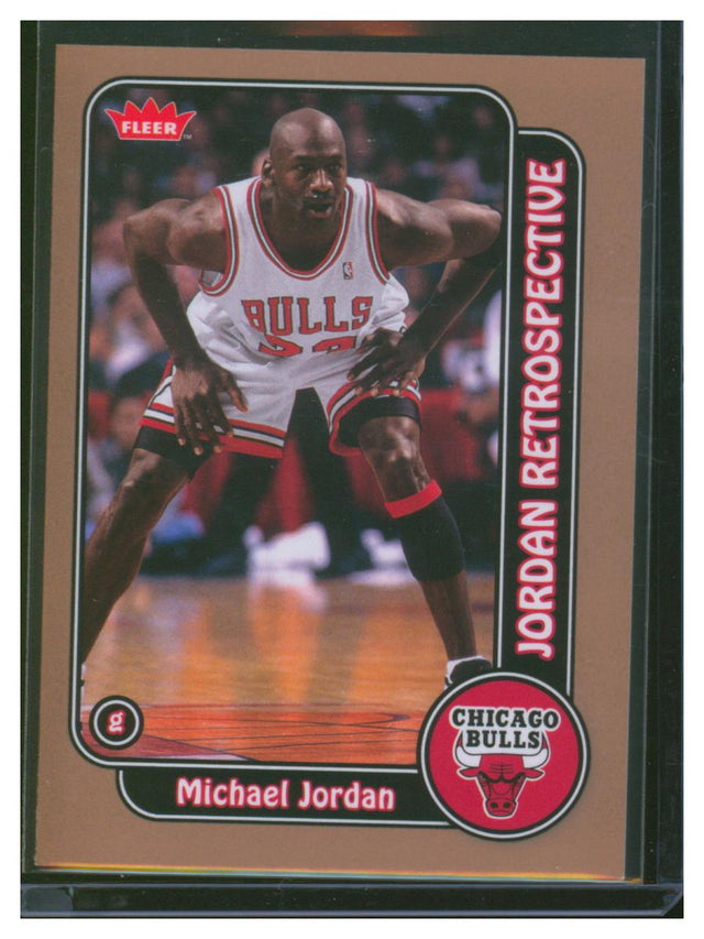 2009 Fleer Basketball Jordan Retrospective MJ-7