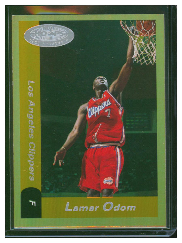 2000 Fleer Basketball Lamar Odom 69