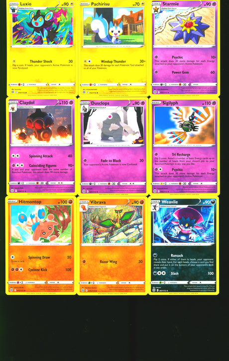 2022 Pokemon Brilliant Stars Uncommon Card Bundle 46 Cards total