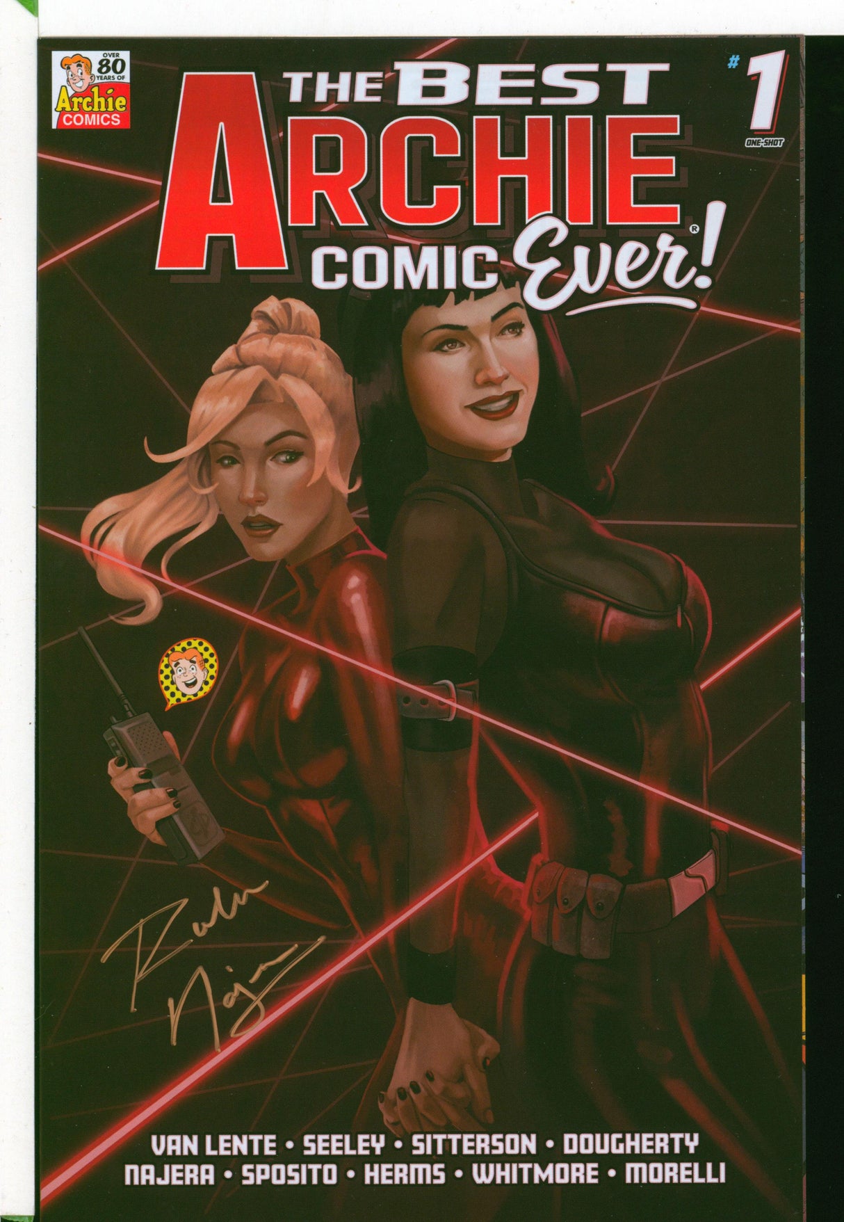 The Best Archie Comic Ever One Shot Exclusive Dailey Variant Signed by writer Najera