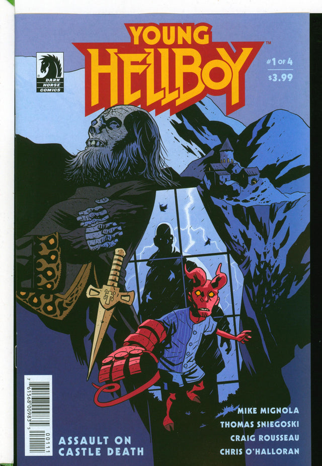 YOUNG HELLBOY ASSAULT ON CASTLE DEATH #1 (OF 4) CVR A SMITH