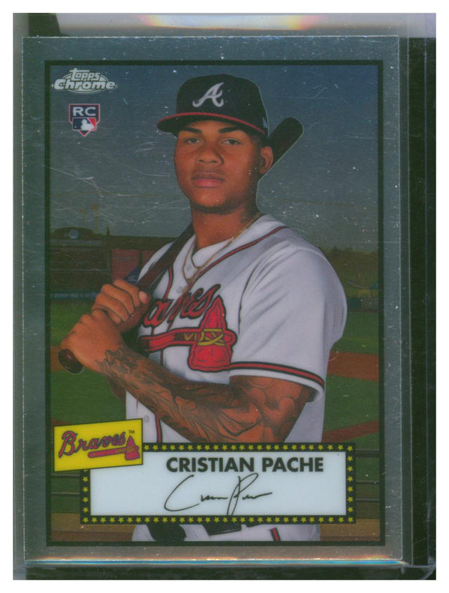 2021 Topps Chrome Platinum Baseball 4 Christian Pache