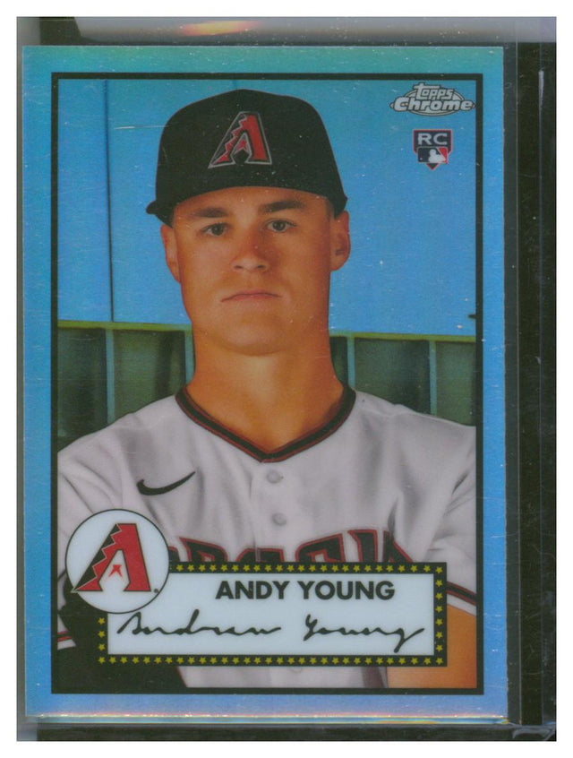 2021 Topps Chrome Platinum Baseball Refractor 22 Andy Young