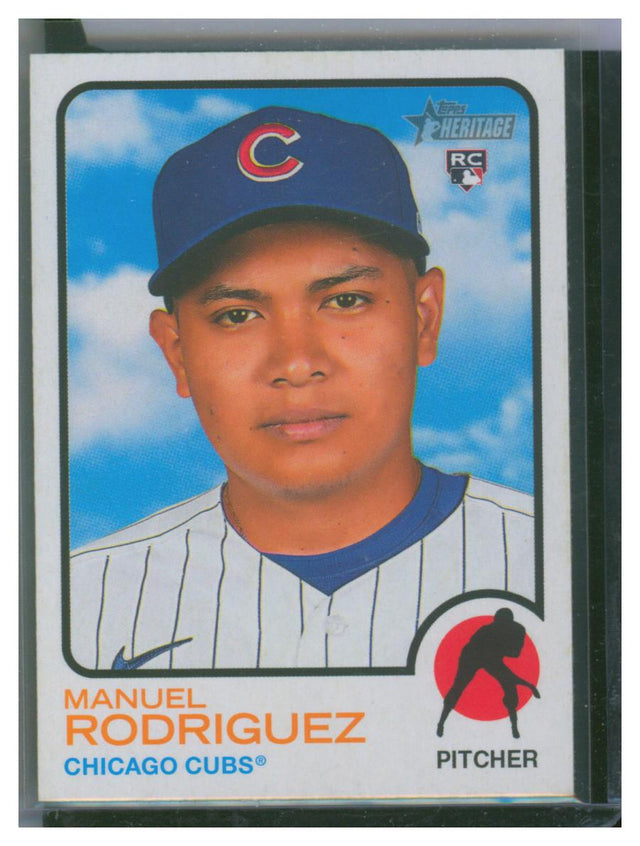 2022 Topps Heritage Baseball 291 Manuel Rodriguez