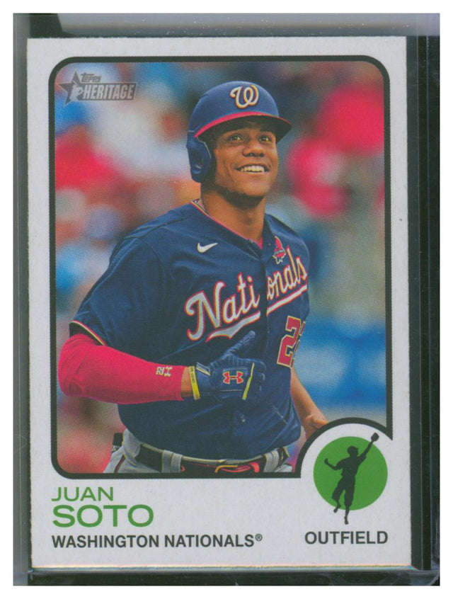 2022 Topps Heritage Baseball 154 Juan Soto