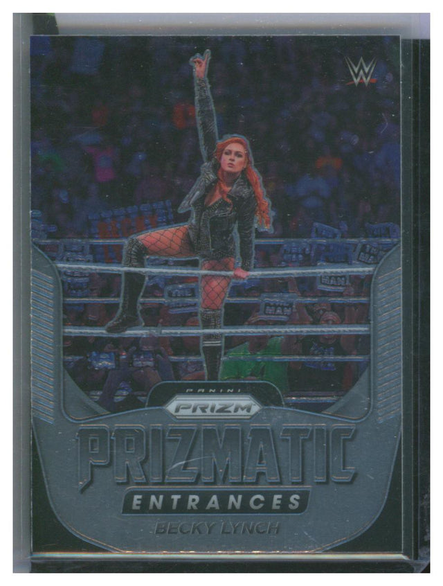 2022 Panini Prizm WWE Prizmatic Entrances 17 Becky Lynch