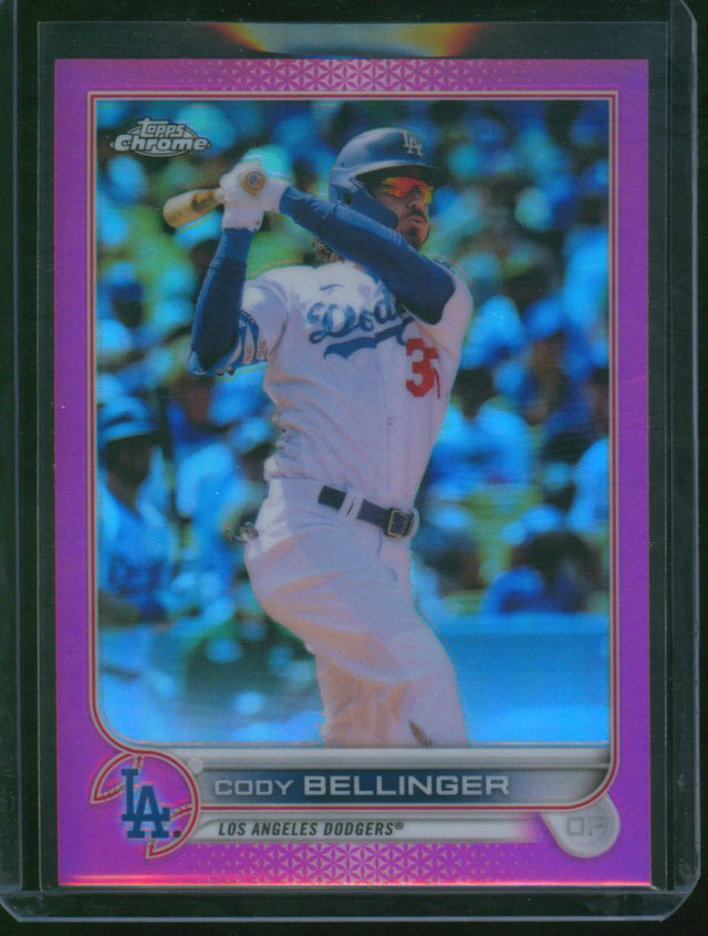 2022 Topps Chrome Baseball Pink 106 Cody Bellinger – Champion City  Collectibles